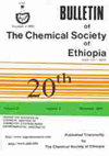 BULLETIN OF THE CHEMICAL SOCIETY OF ETHIOPIA杂志封面